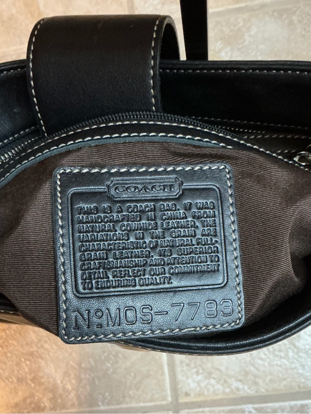 Coach Hampton Vintage Shoulder Bag (2000) - Picture 4 of 8
